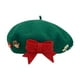 thumbnail image 1 of navideña, gorro navideño, gorro navideño para festival, regalo de cumpleaños, cosplay, viajes y vacaciones Niños Verde, 1 of 8