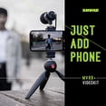 thumbnail image 4 of Shure MV88+ Kit de vídeo: micrófono de condensador estéreo digital para Apple y Android, con trípode Manfrotto PIXI, abrazadera para teléfono, soporte, cables iOS y USB-C para compatibilidad y conecti, 4 of 5