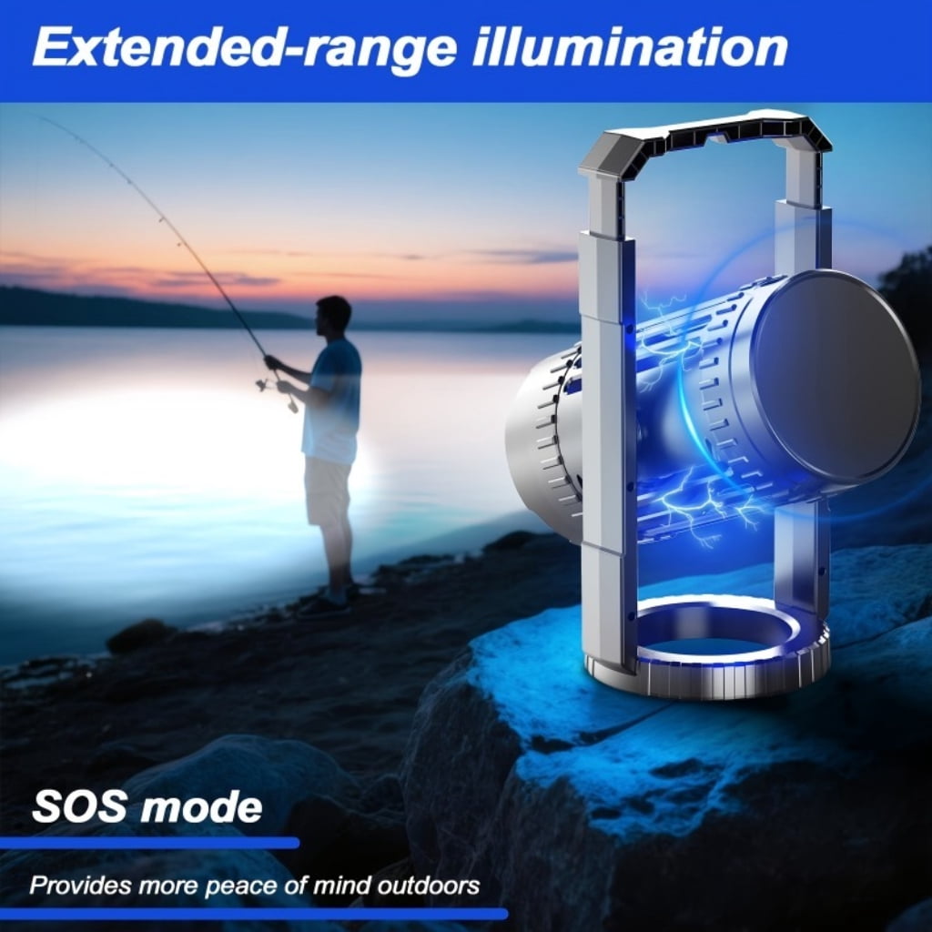 2 IN 1 Electric Bug Zapper Outdoor Waterproof, Portable Rechargeable Mosquitoes Killer Lamp, Electric Fly Zapper for Garden, Patio, Backyard, Home Use, Camping
