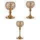 thumbnail image 1 of 3 candelabros de cristal modernos para bodas, candelabro de , centro de , adornos decorativos para 15cm 20cm 25cm Sunnimix candelabros de cristal grandes, 1 of 8
