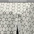 thumbnail image 4 of Crazy Art Dog Crate Cover, Grid Inspired Continuing Pattern of Polygonal in Monotone, Easy to Use Pet Kennel Cover Small Dogs Puppies Kittens, 7 Sizes, Eggshell Charcoal Grey, by Ambesonne, 4 of 6