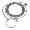 thumbnail image 5 of Rosca de termopar Alta sensibilidad Amplio rango de medición 0-400 °C Sonda controladora de temperatura de varios tamaños para la industria 4 metros, 5 of 5