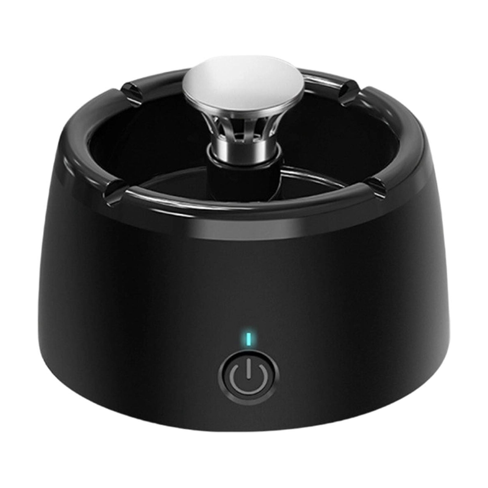Smart Ashtray with Negative Ion Air Purifier, Portable Desktop Smoke Cleaner, Removes Secondhand Smoke and Odors, Quiet Energy Saving, Ideal for Home Office Bedroom Living Room A