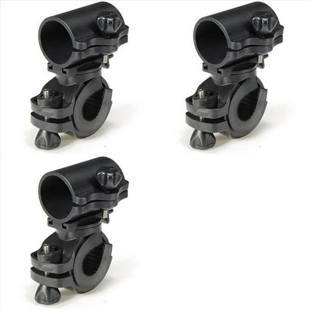 3 Pieza LED Soporte de Antorcha Soporte de Montaje Accesorios Deportivos Luces de Bicicleta Soporte de Montaje 360 Rotación Bicicleta Bicicleta Linterna