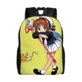 thumbnail image 1 of Cardcaptor Sakura Backpacks Casual Daypacks Student Book Bag Printing Satchel Rucksack Lightweight Schoolbag, 1 of 3