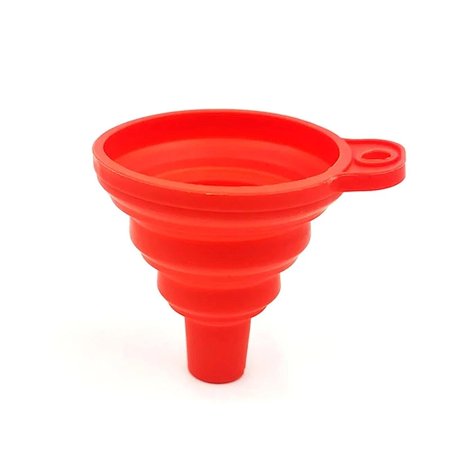Funnel Silicone Funnel Collapsible Foldable Funnel Oil Strainer Kitchen Filter Colander Wide Throat Funnel for Cans
