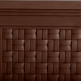 thumbnail image 7 of Pure Garden Outdoor Rattan Style Planter Box - 14.65-Inch Plant Pot, Brown, 7 of 7