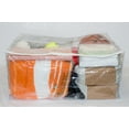 thumbnail image 4 of Set of 5 Vinylpac Clear Vinyl Zippered Storage Bags 24" x 20" x 11", 4 of 5