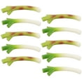thumbnail image 2 of 10Pcs Artificial Green Onions Lifelike Fake Scallions Models Artificial Vegetable Decorations, 2 of 6