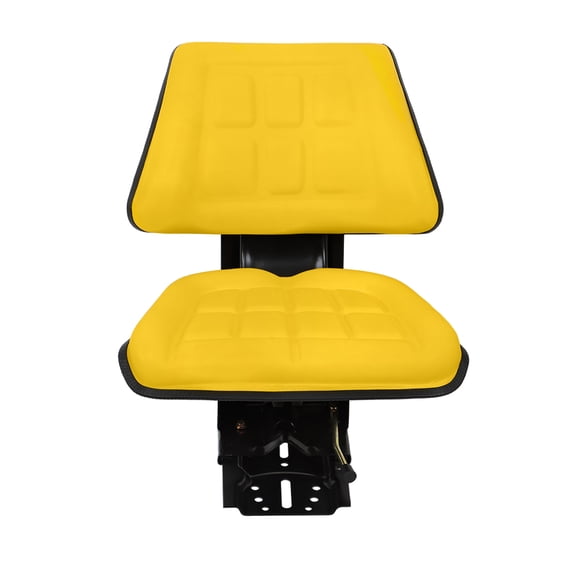 waltyotur Yellow Tractor Suspension Seat Replacement for John Deere 1020 1530 2020 2030 2040 2240Q 2155 2280 5200 5210 5300 5310
