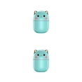 thumbnail image 2 of Monstrate Humidificador Adorable Cable de alimentación interfaz USB 250ml humidificador difusor hogar dormitorio automóvil fabricante de niebla Verde 2Conjunto, 2 of 6