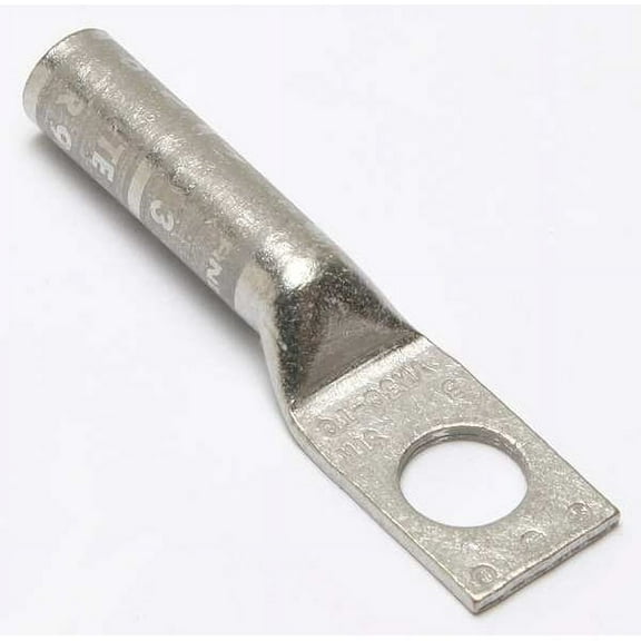 Burndy OneHoleLugCmprsnConn,Long,White,9 YA3CTC38