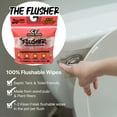 thumbnail image 2 of Klean Freak Flushable Wipes, Juicy Grapefruit, 20 Count, Individually Wrapped, Aloe & Witch Hazel, Alcohol-Free, 2 of 7