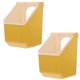 thumbnail image 4 of 2 piezas colgantes de comedero para loros alimentador de paloma alimentador de alimentos de aves para jaula alimentador de aves pequeños para jaula accesorios de jaula accesorios de la jaula de aves, 4 of 7