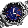 thumbnail image 4 of Men's Divers Quartz Date Blue Bracelet Watch, 4 of 5