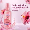 thumbnail image 2 of Nisha Pink Hibiscus Eversilk Hair Serum, Man and Women, All Hair Types, 3.38 fl oz, 2 of 6