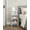 White, variant on End Table Space Saving Table with 3 Open Tiers for Living Room Bedroom Greige