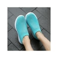 thumbnail image 3 of Gomelly Women Sneakers Mesh Walking Shoes Slip On Flats Lightweight Sock Sneaker Womens Light Blue 8, 3 of 6