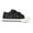Black Glitter, variant on EUXTERPA Kids Dinosaur Canvas Shoes Boys Casual Walking Sneakers with Hook and Loop Toddler Size 10