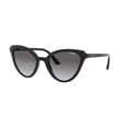 thumbnail image 1 of Gafas de sol Vogue Eyewear Top con montura azul transparente de 55 mm, 1 of 4