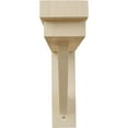thumbnail image 2 of Ekena Millwork 2 1/2"W x 8 3/4"D x 8 1/4"H Traditional Shelf Bracket, Rubberwood (2-Pack), 2 of 4