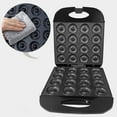 thumbnail image 4 of KNFATEQVEDG Bakeware Sandwich Donut Maker for Breakfast Large Capacity with 16 Cavity Design Ideal Cooking Tool for Home and Kitchen Enthusiasts, 4 of 5