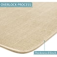 thumbnail image 3 of Rainbow Diatomaceous Earth Bath Mat Rug-Rubber Non Slip Quick Dry Super Absorbent Thin Bathroom Rugs Fit Under Door for Bathtub Shower Room Sink (17" L x 27" W Rectangle), 3 of 6