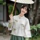 thumbnail image 3 of Nuevo estilo chino mejorado cheongsam para niña otoño e invierno nuevo pequeño vestido de estilo nacional retro conjunto de dos piezas, 3 of 5
