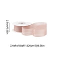 thumbnail image 2 of Lunxisen 1 Pcs Wide Iridescence Fishtail Organza Ribbon Mixed Color Skill Ribbons for Jewelry Making DIY Hair Bows Party Garland Wedding Decorations, 2 of 9