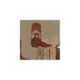 thumbnail image 2 of 7055 817865020124 Cowboy Boot Horse & Cowboy Metal Wall Art - Hammered Black, 2 of 2