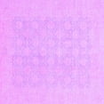 thumbnail image 1 of Ahgly Company Indoor Square Oriental Purple Modern Area Rugs, 4' Square, 1 of 4