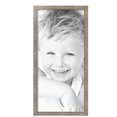 thumbnail image 2 of ArtToFrames 14" x 30" Champagne Pebble Metallic Picture Frame, 14x30 inch Silver Wood Poster Frame (WOM-5258),  Pack, 2 of 7