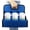 Blue, variant on Cup Caddy 6 Cup Portable Drink Carrier with Handle Foldable Reusable Blue for Coffee Wine Cocktails