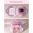 thumbnail image 3 of Princess Dress-Up Sticker Set for Girls - DIY Craft Kit with Pretend Makeup & Fashion Stickers (Pink Style), 3 of 6