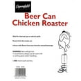 Dependable Industries Stainless Steel Roasting Rack, Beer Can Chicken