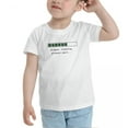 thumbnail image 3 of Diaper loading,please wait... Cute Toddler T-Shirts for Boys Girls (White, Youth XL), 3 of 5