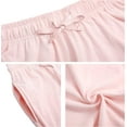 thumbnail image 4 of U2SKIIN Womens Cotton Pajama Pants, Soft Lounge Lightweight Sleep Pj Bottoms,(Pink,M), 4 of 5