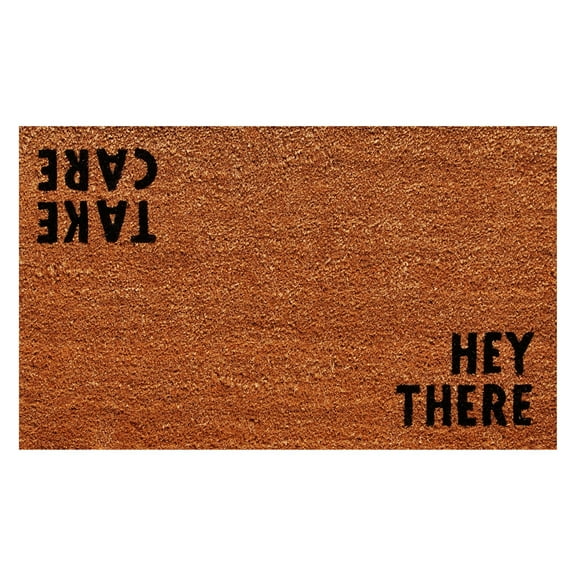 Calloway Mills Hey There Outdoor Coir Doormat, 17" x 29"