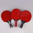 thumbnail image 4 of Necvior Table Tennis Paddle Beginner Rubber Table Tennis Bat Table Tennis Rackets Set, 4 of 12