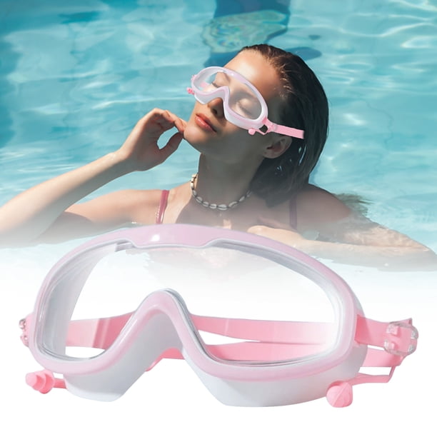 Gafas de natación antivaho para adultos Gafas de natación cómodas y a prueba de fugas para hombres, mujeres y jóvenes Transparentes y