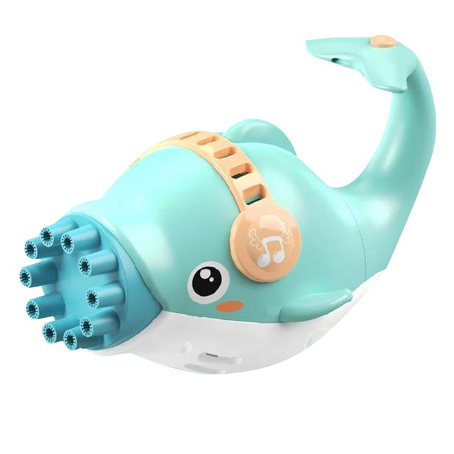 Bubble Blower Electric Dolphin Cute Handheld Bubble Making Machine Bubble Maker