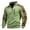 Green-1, variant on Men'S Half Zip Pullover Stand Collar Sweatshirt Fleece Tactical Shirt Retro Long Sleeve Athletic Tops With Pocket