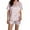 Beige, variant on Pajamas for Women Set Easter Cute Print Short Sleeve Button Down Shirt Shorts Set Beige Lounge Sets for Women L
