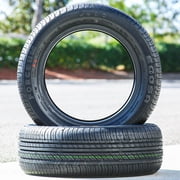 Pair of 2 (TWO) Forceum Ecosa 195/55R15 89V XL A/S All Season Tires Fits: 2007-08 Honda Fit Sport, 1999-2000 Honda Civic Si