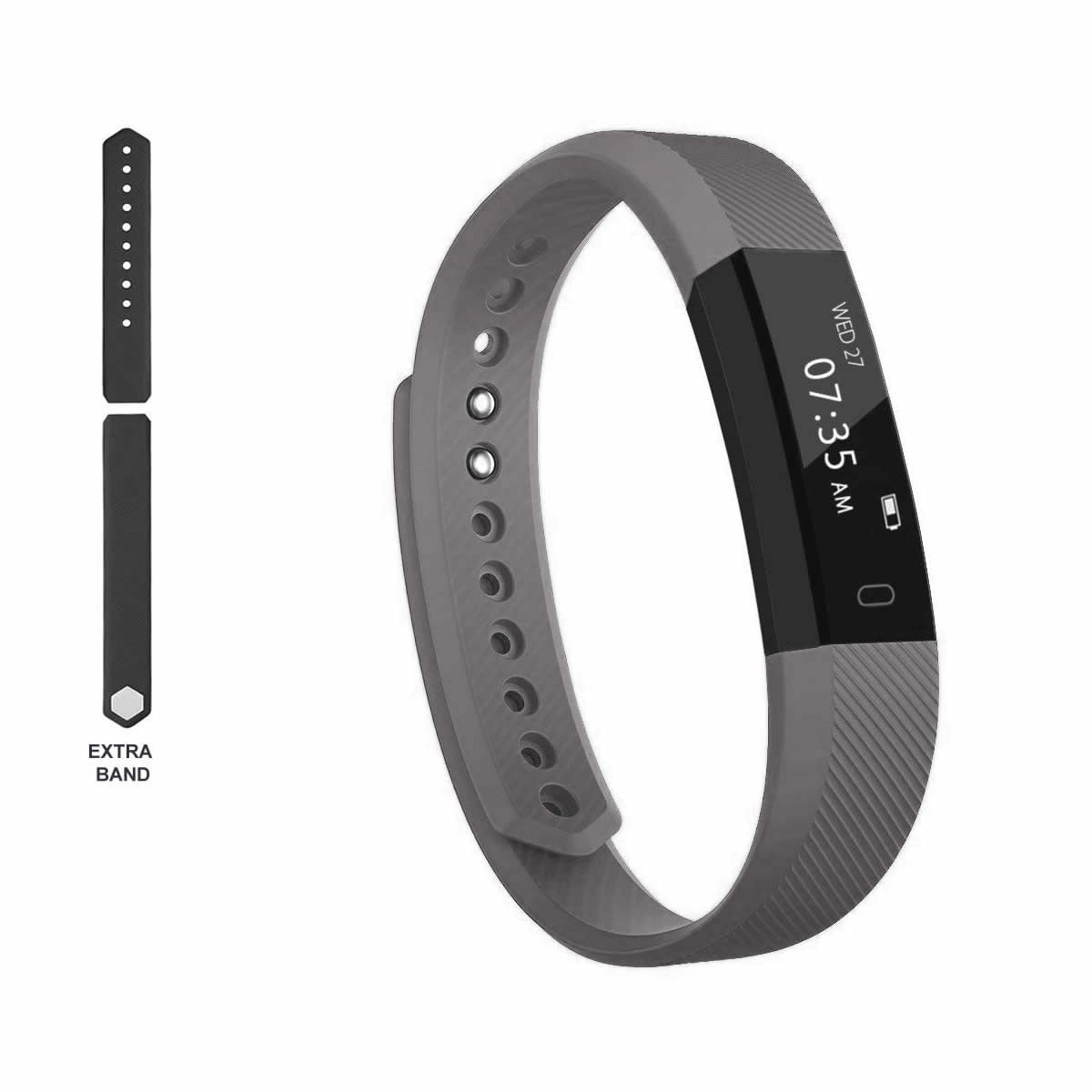 SmartFit Slim Activity Tracker And Monitor Smart Watch With FREE Extra Band -