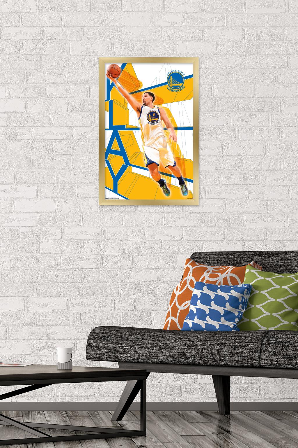 NBA Golden State Warriors Klay Thompson 17 Wall Poster, 14.725