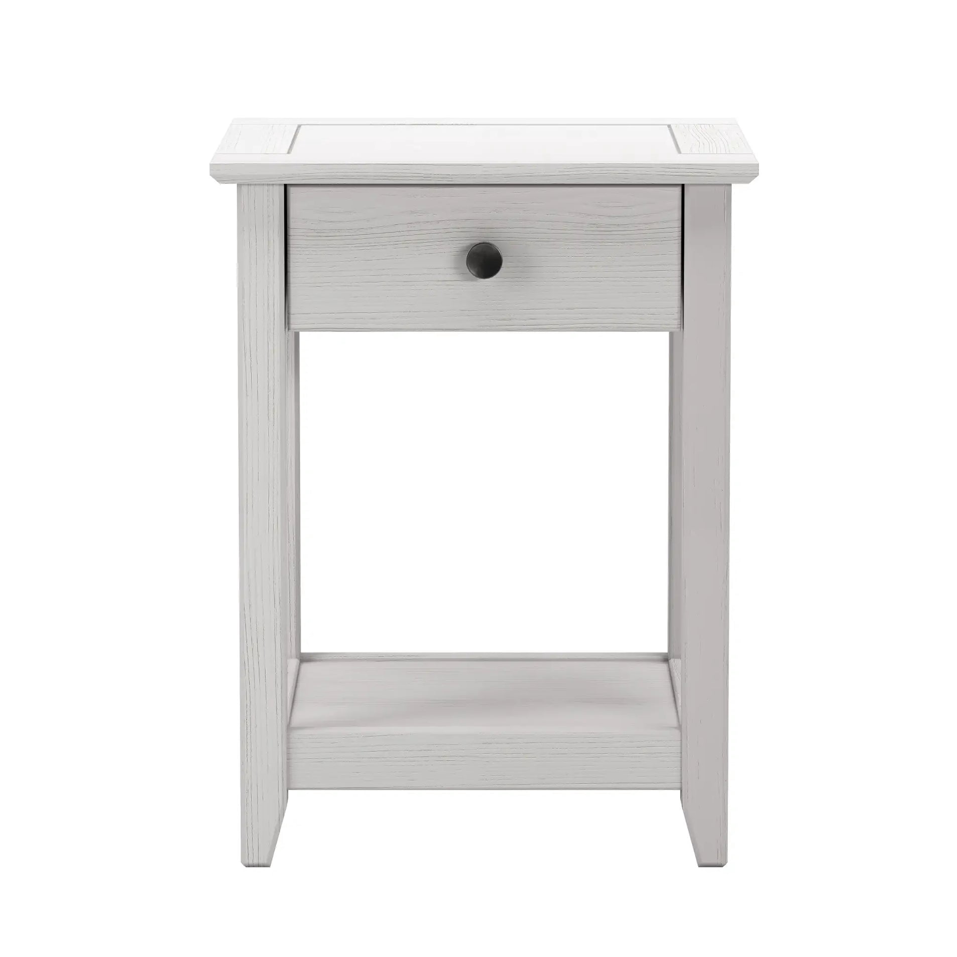 Grain Wood Furniture Greenport End Table - Brushed White