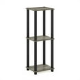 thumbnail image 5 of Furinno Simplistic End Table, Small, Set of 2, French Oak/Black, 5 of 6