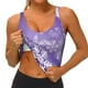 thumbnail image 3 of Fotbe Snowflakes Sujetador Deportivo Largo sin Aros para Mujer con Almohadillas y Soporte Medio, Transpirable y Absorbente, Camiseta Tipo Chaleco o Tank Top-Medium, 3 of 8