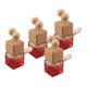 thumbnail image 4 of 2x4 Piezas Botellas Difusoras De Aromaterapia Para Coche Decoración De Olor Para Coche De Oficina Rojo, 4 of 8